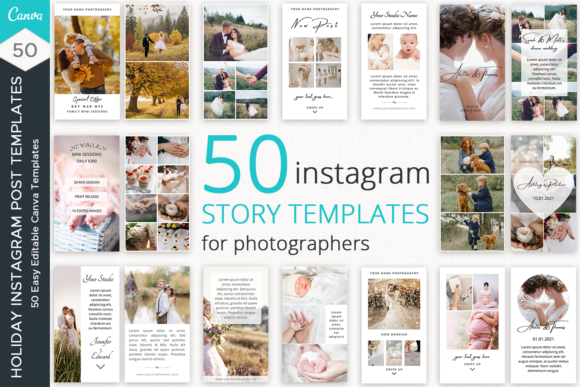 50 Instagram Story Templates for Photographers