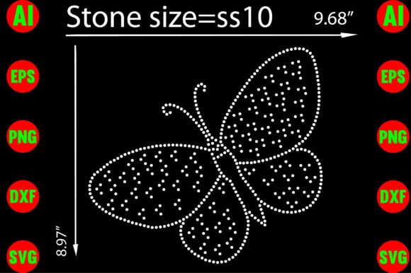 Butterfly Rhinestone Templates: Sparkle for Every Project