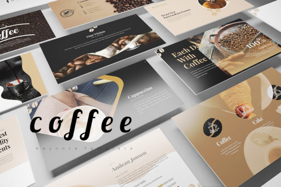 Coffee Keynote Templates: A Modern Touch for Professional Slides
