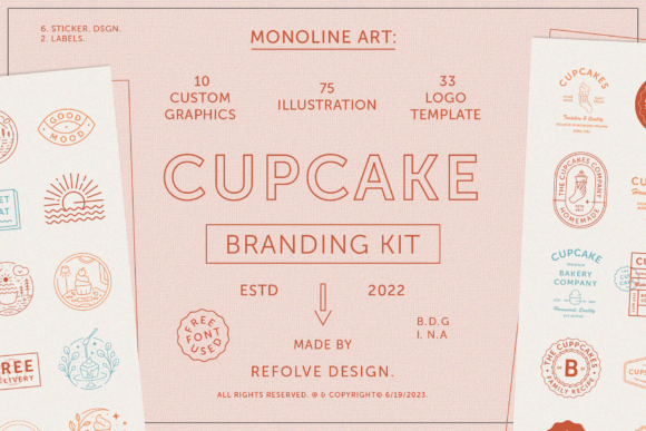 Cupcake Branding Kit: Your Shortcut to a Sweet Brand Identity