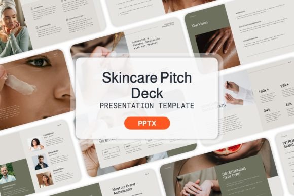 Elevate Your Brand with Skincare Pitch Deck Templates