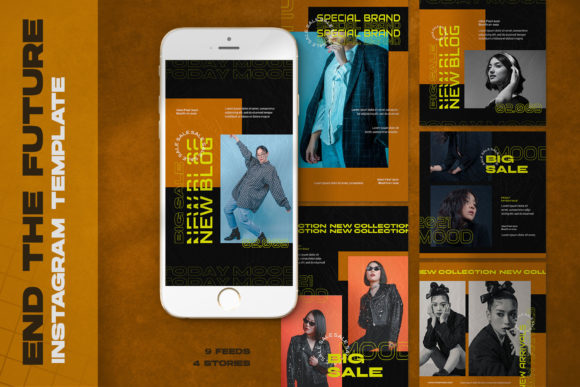 End the Future Instagram Templates: A Designer's Workflow Review