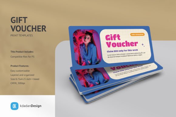 Gift Voucher PSD Templates Vol 094: Elevate Your Brand