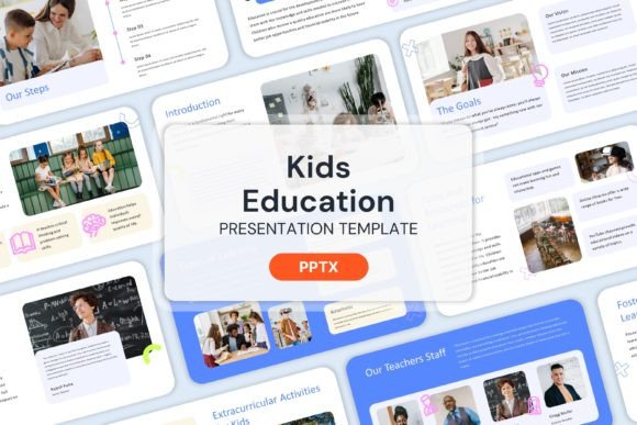 Kid Education - Powerpoint Templates: A Creative Toolkit for Modern Presentations