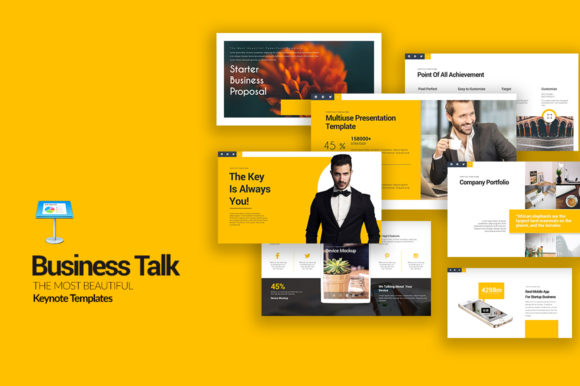 Mastering Business Presentations with Business Talk Keynote Templates