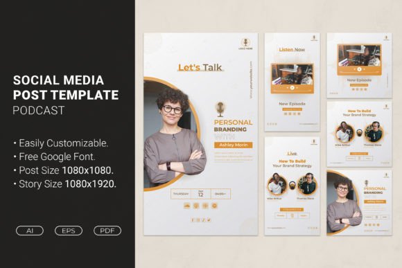 Professional Podcast Templates: Elevate Your Social Media