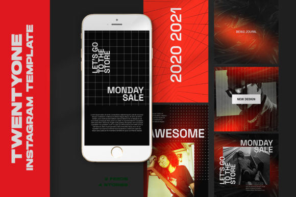 Twentyone Instagram Templates: A Smart Solution for Modern Content